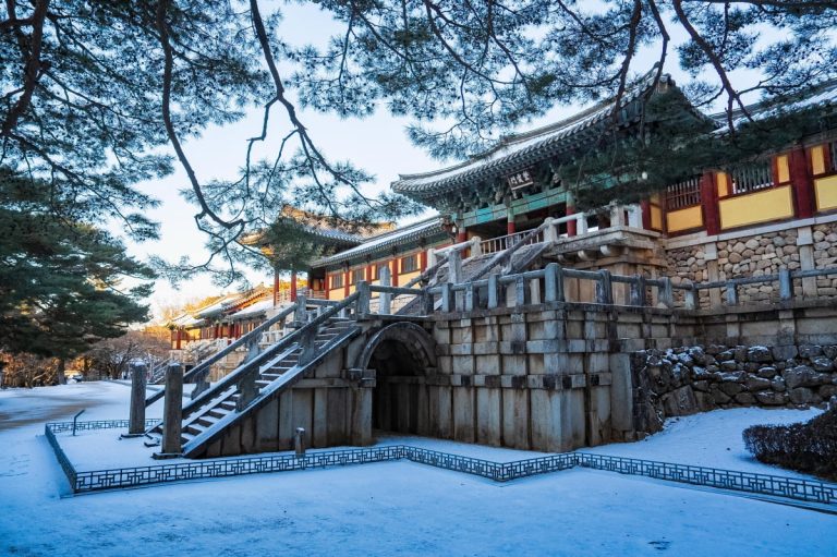 불국사 서설(瑞雪)과 함께 맞이하는 경주 3경사(慶事)