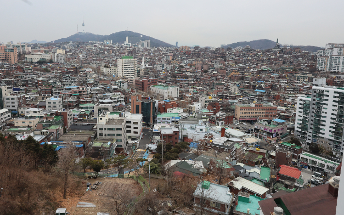 사진은 서울 용산구 한남4구역 일대. 연합뉴스